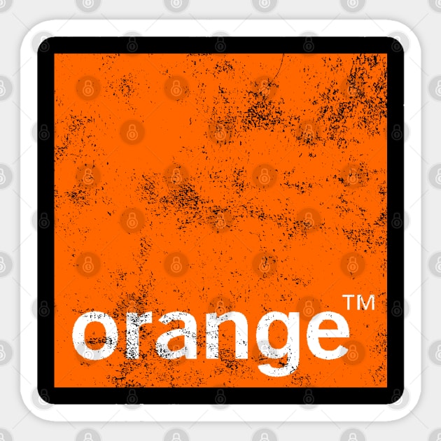 Orange Mobile Sticker by GoldenGear